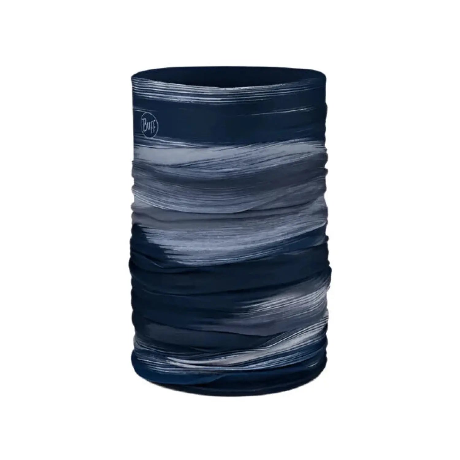 Buff Polar Reversible Neckwear shown in the Arky Navy color option.