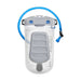 camelbak fusion 3l reservoir with tru zip in clear back flat view