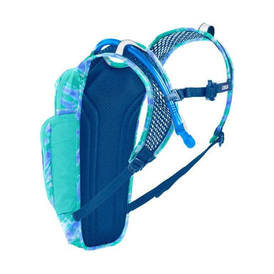 Camelback Kids' Mini M.U.L.E. 50oz Hydration Pack Tye Dye/Blue Back Side