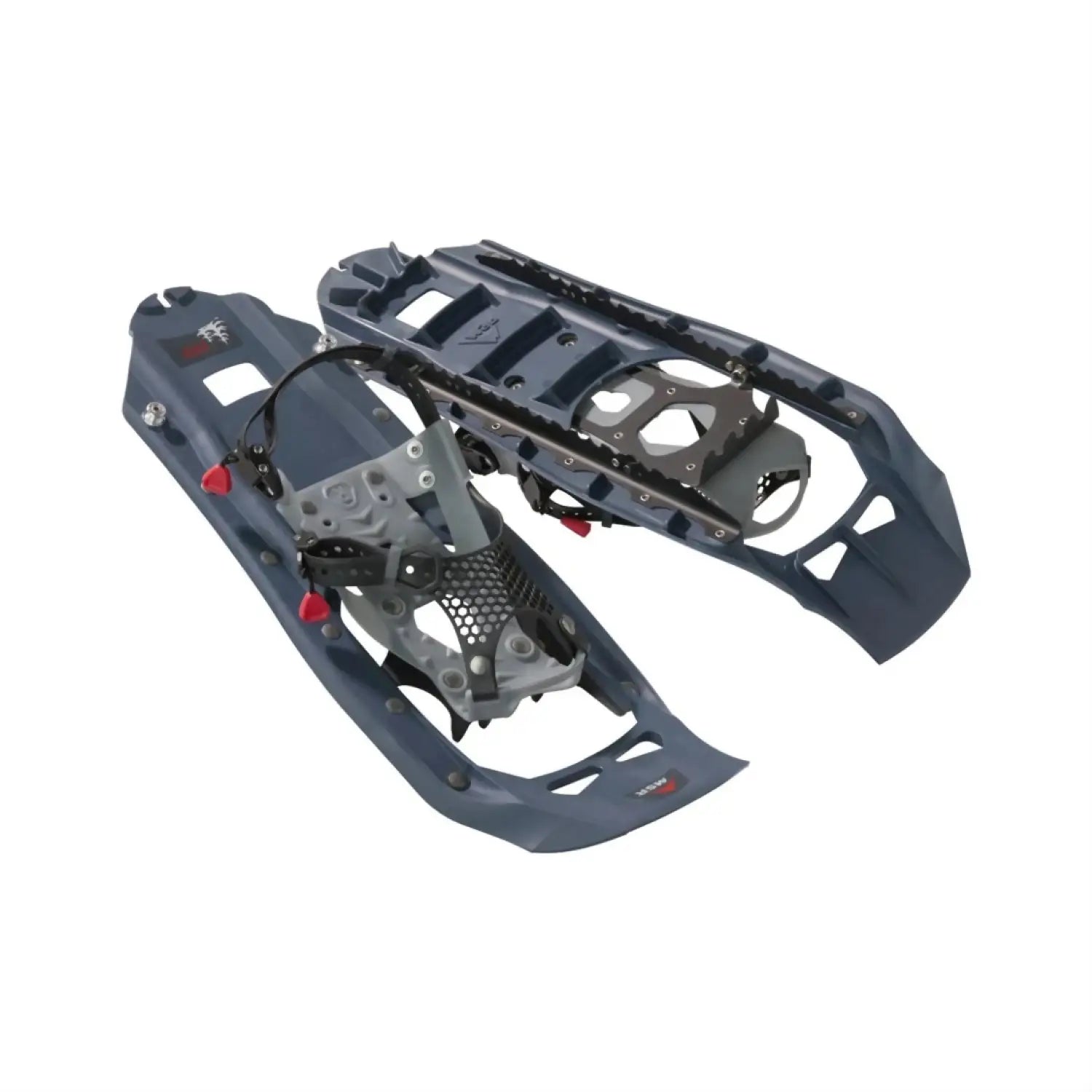Cascade Designs Evo™ Trail Snowshoes Midnight Top and Bottom View