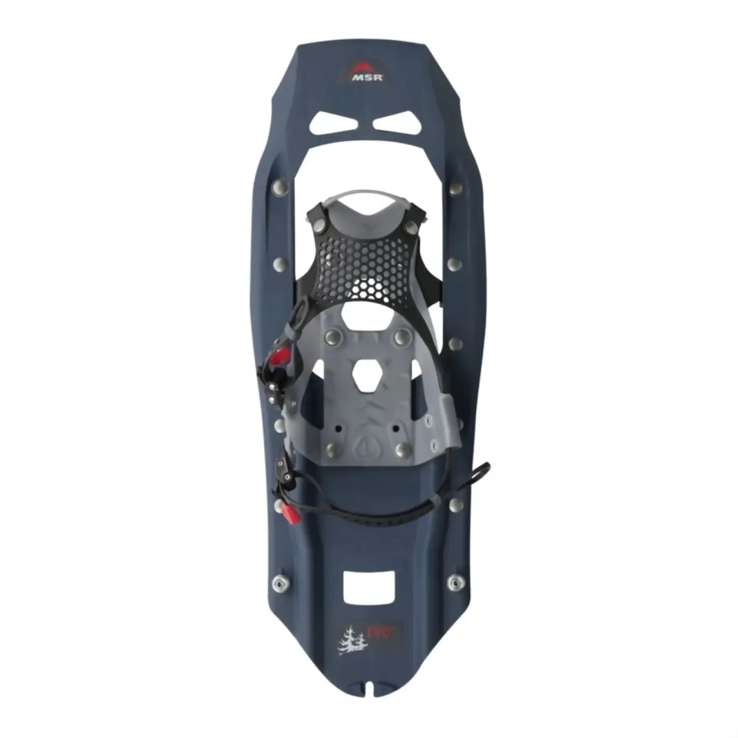 Cascade Designs Evo™ Trail Snowshoes Midnight Top View