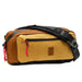Chrome Industries Mini Kadet Sling shown in the Amber Tritone color option. Front view.