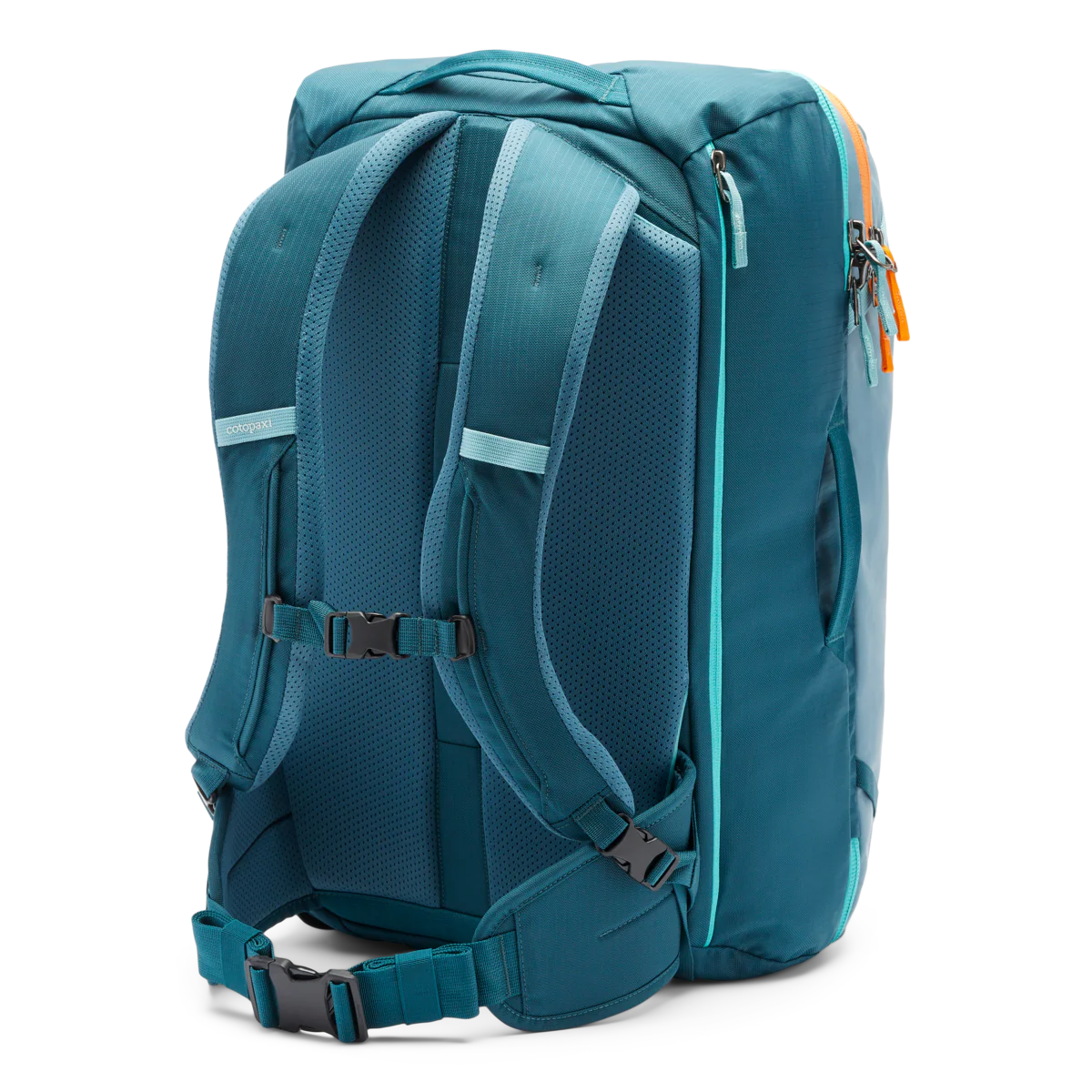 Cotopaxi Allpa 35L Travel Pack Blue Spruce/Abyss Back