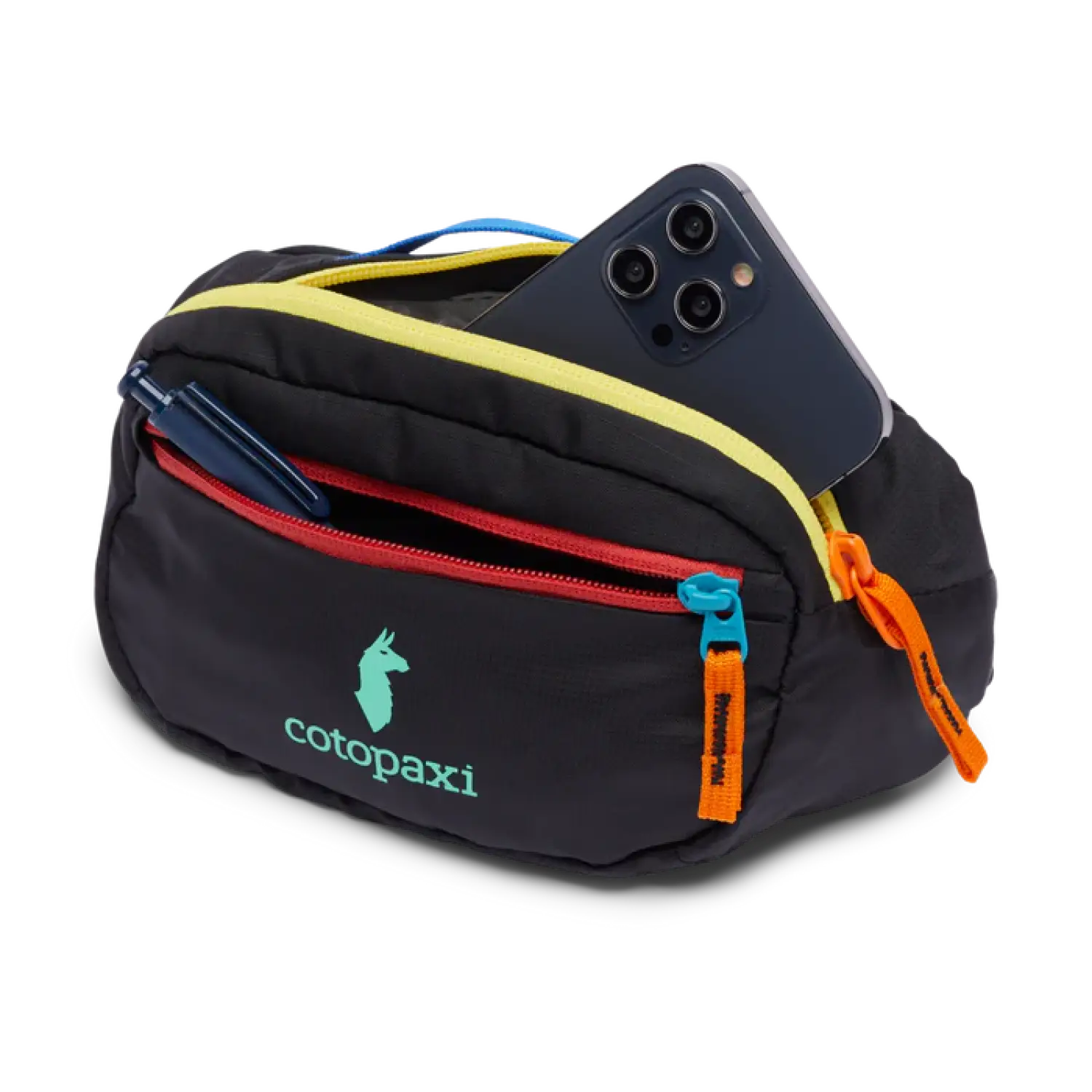 Cotopaxi Kapai 1.5L Hip Pack Del Dia Dark Pockets