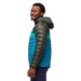 Cotopaxi M's Fuego Hooded Down Jacket, Woods Gulf, side view on model