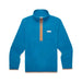 Cotopaxi Men's Amado Fleece Pullover in lake, flat front view