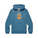 Cotopaxi Men's Day and Night Pullover Hoodie shown in Blue Spruce color option. Front view.