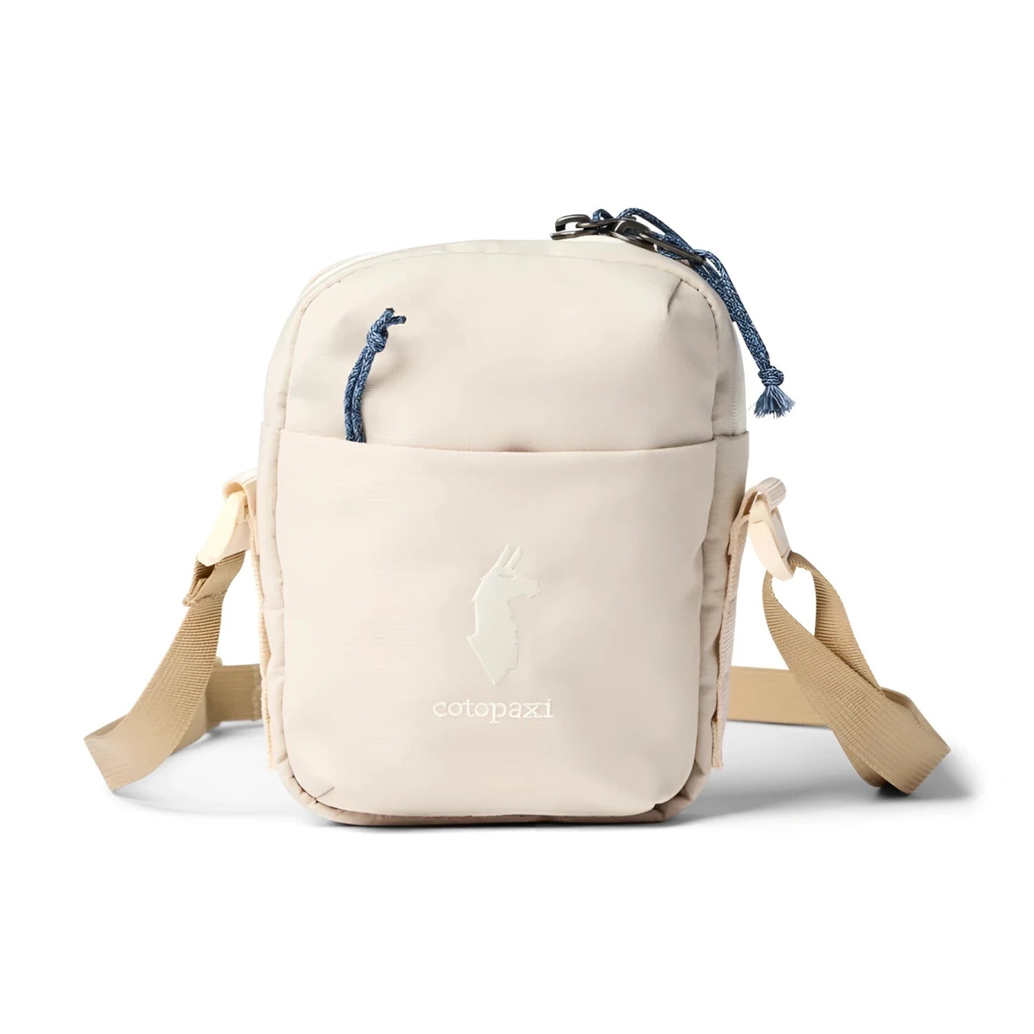 Cotopaxi Todo 1L Shoulder Bag in cream, front view