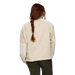 Cotopaxi Women's Bacano Fleece Jacket in cream & bone, on model back view