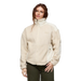 Cotopaxi Women's Bacano Fleece Jacket in cream & bone, on model front view