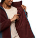 Cotopaxi Women's Bacano Fleece Jacket, Chestnut/Coffee. Inside view.