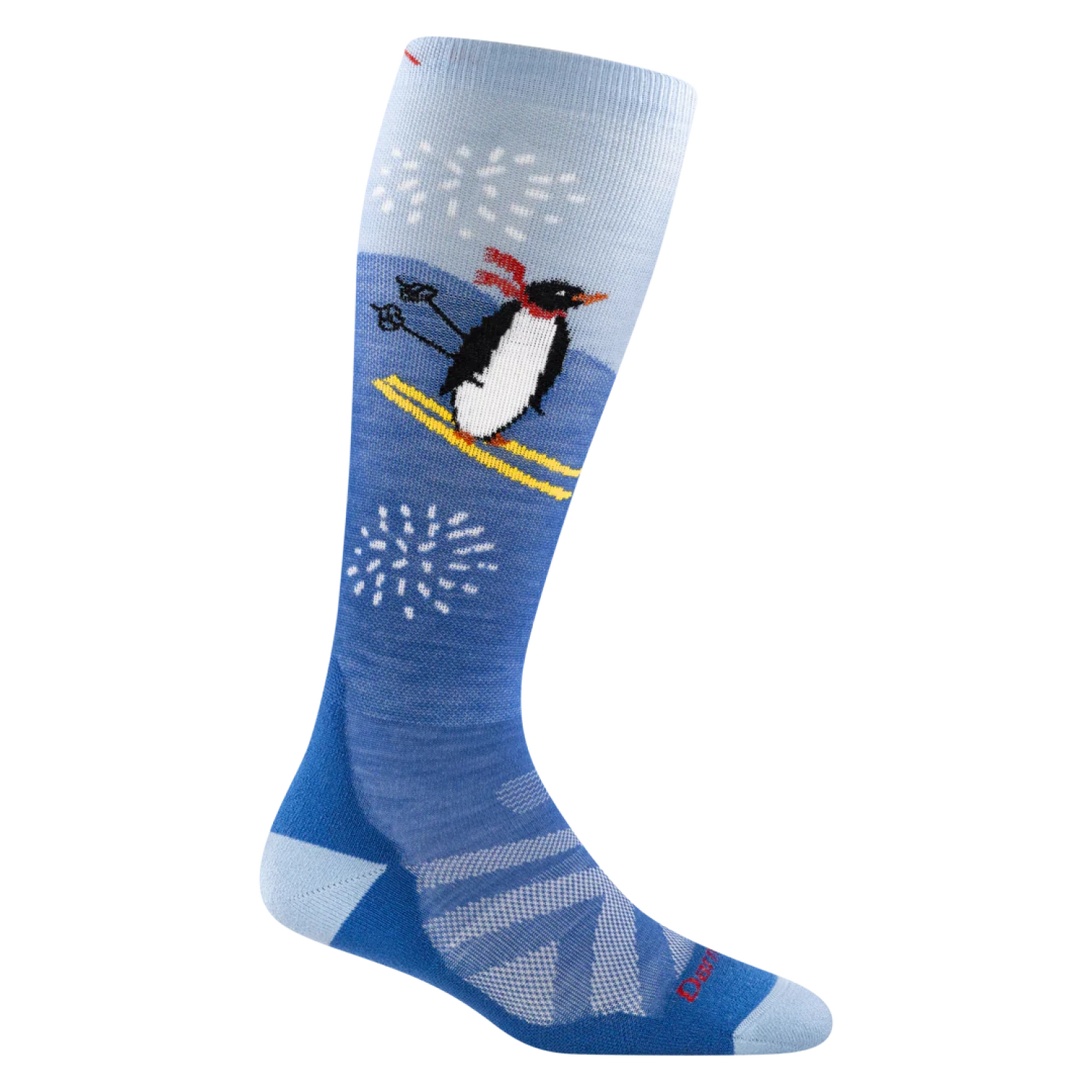 Darn Tough Kid's Penguin Peak Over-the-Calf Midweight Ski & Snowboard Sock 