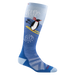 Darn Tough Kid's Penguin Peak Over-the-Calf Midweight Ski & Snowboard Sock 