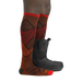 Darn Tough Men's Titan Over-the-Calf Lightweight Ski & Snowboard Sock shown in the Fireball color option