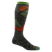 Darn Tough Men's Titan Over-the-Calf Lightweight Ski & Snowboard Sock shown in the Forest color option