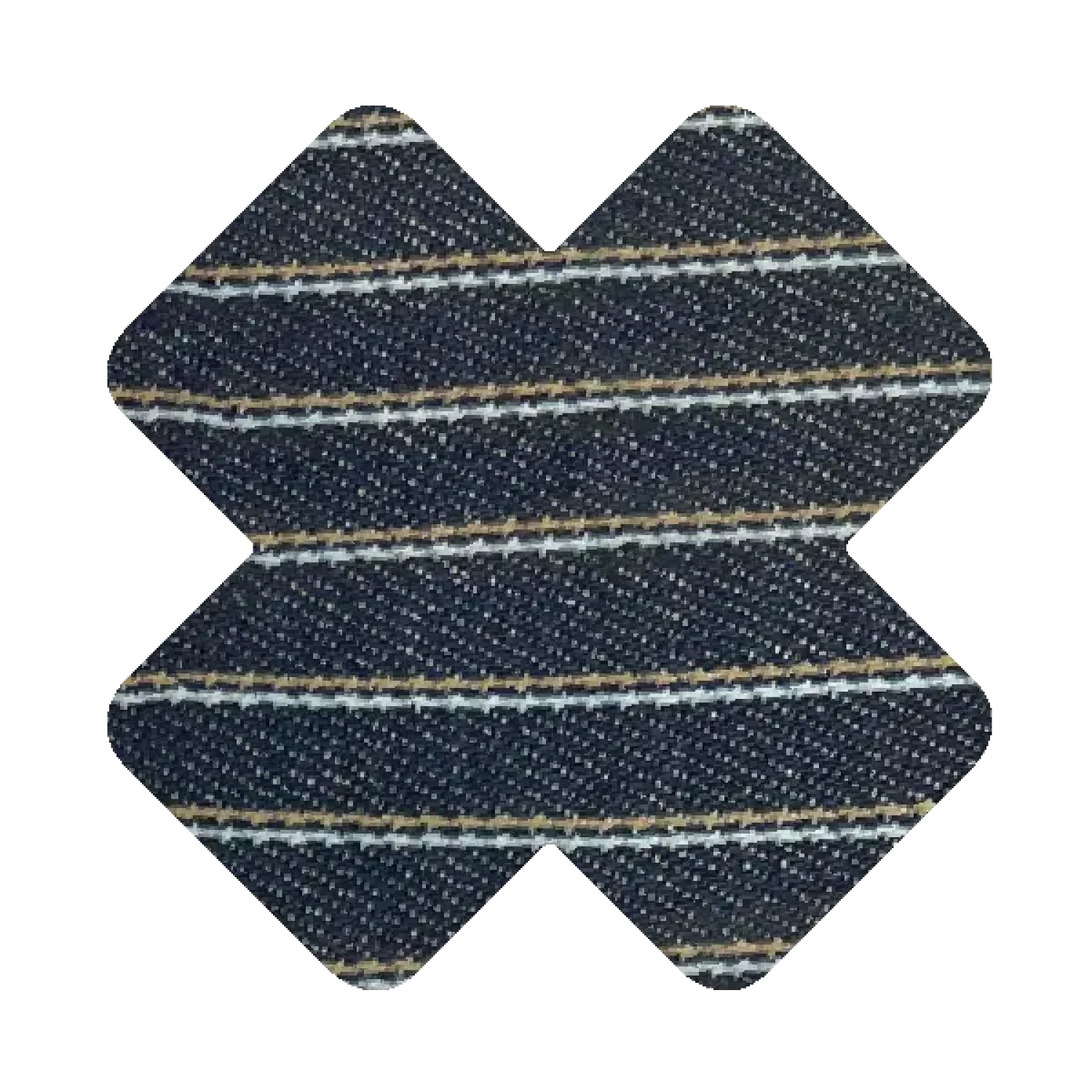 NoSo Gear Repair Patch in denim stripe