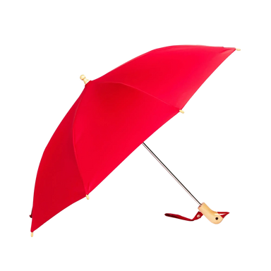 Original Duckhead Duckling Kids Umbrella in red, open view