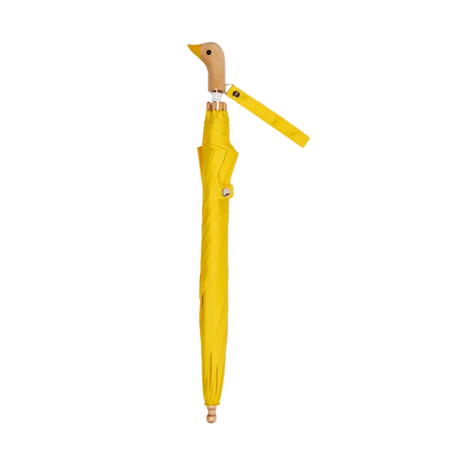 Original Duckhead Duckling Kids Umbrella in yellow, packed view