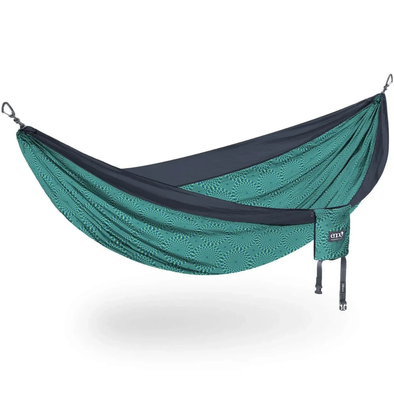 DoubleNest® Hammock Print in optical illusion coal