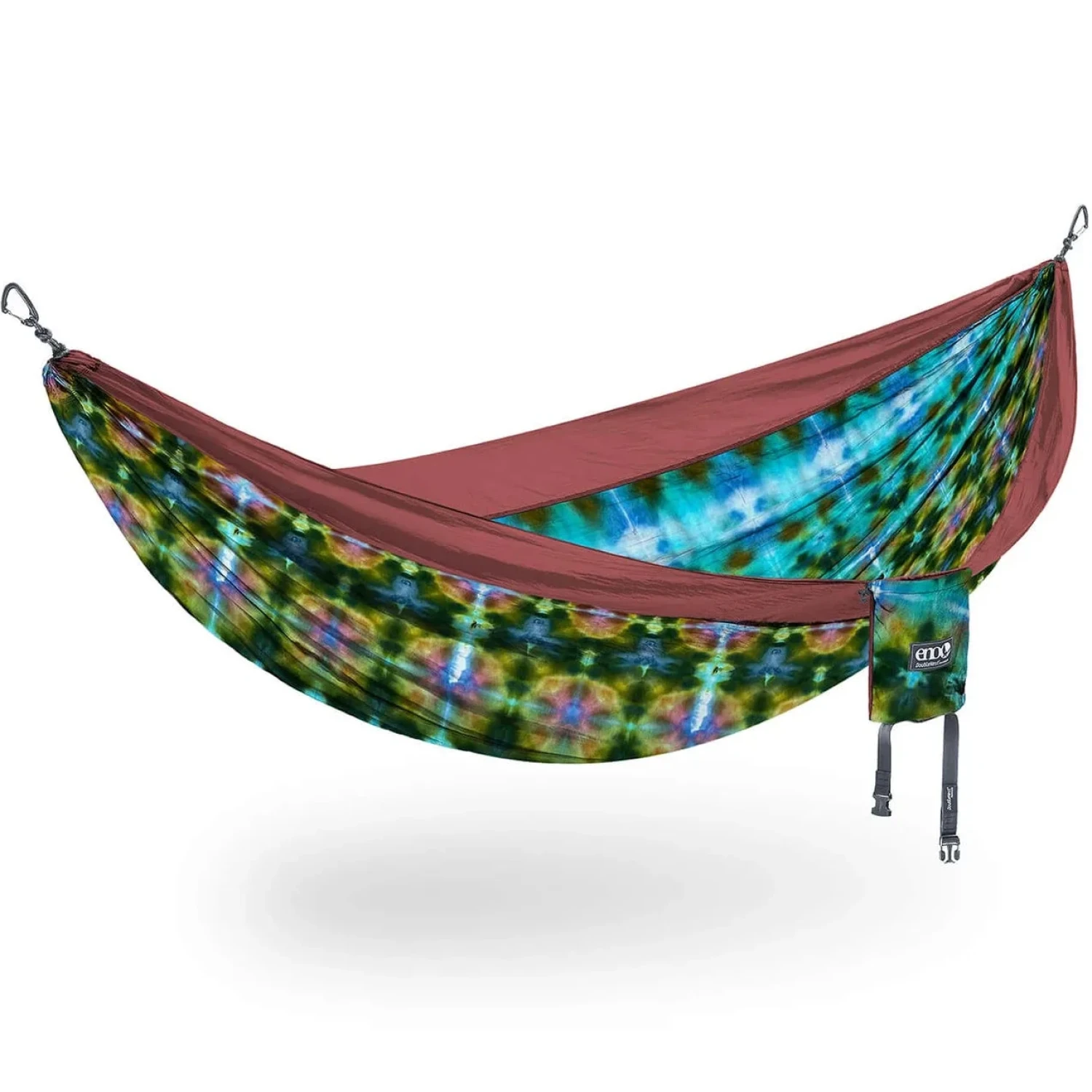 DoubleNest® Hammock Print in tie dye shibori fig