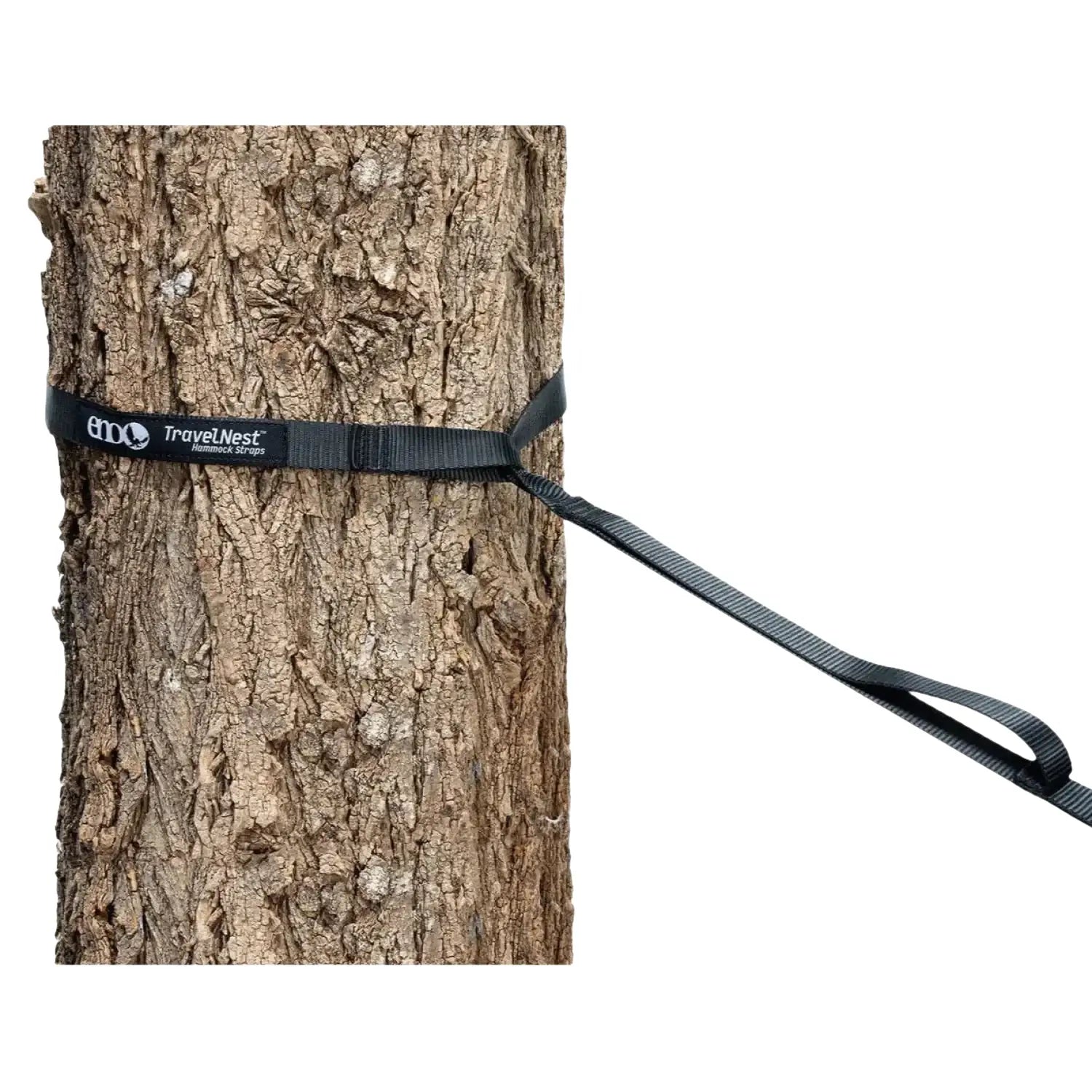 ENO TravelNest™ Hammock + Straps Combo, straps around the tree