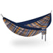 ENO DoubleNest® Hammock Print tundra/navy, hanging View