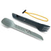 UCO Switch Spork Set in stone blue, seperated