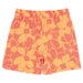 Feather 4 Arrow Boy's Volley Trunk in melon, back view