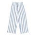 Feather 4 Arrow Girl's Playa Pant in marina blue stripe, back view