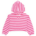 Feather 4 Arrow Girl's Vacay Days Hoody in pink sachet, front view