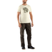 Fjall Raven Men's Arctic Fox T-Shirt in white, model front view