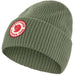 fjallraven 1960 logo hat in caper green front angle view