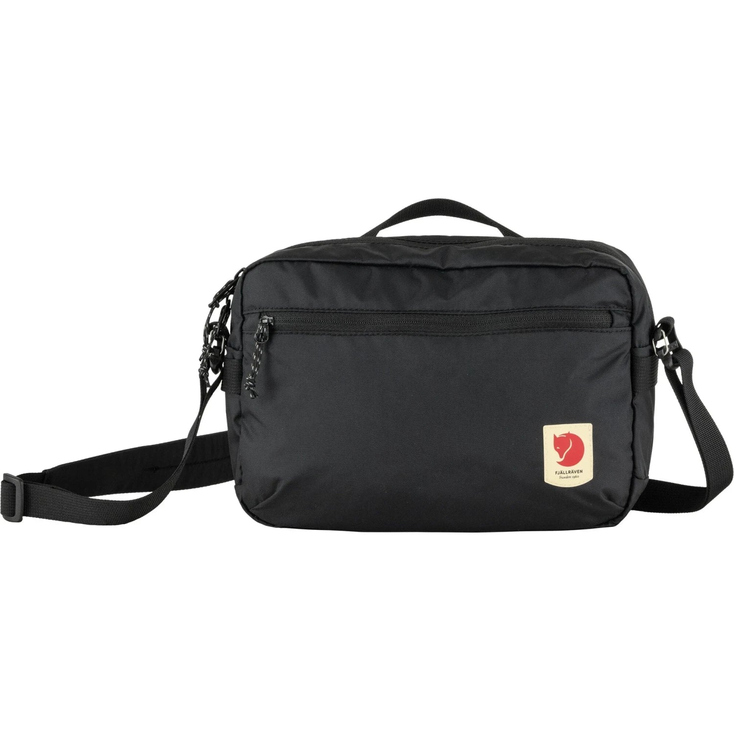 Fjällräven High Coast Crossbody in black, front view