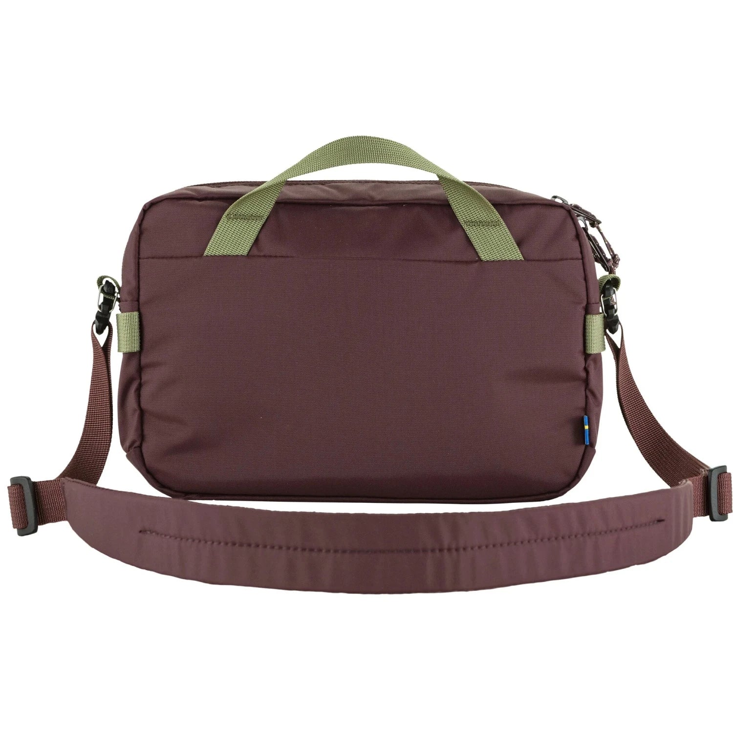 Fjällräven High Coast Crossbody in blackberry, back view