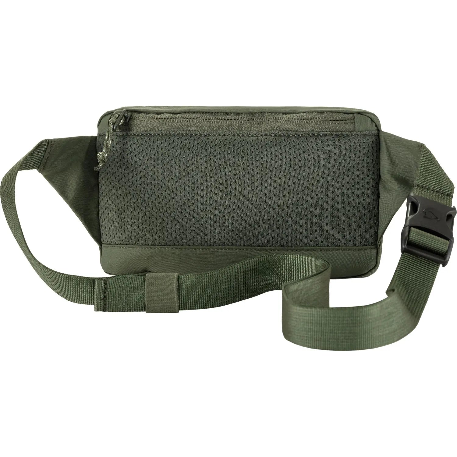 fjallraven high coast hip pack in mountain green front flat view