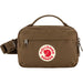 fjallraven kanken hip pack in dark oak front flat view