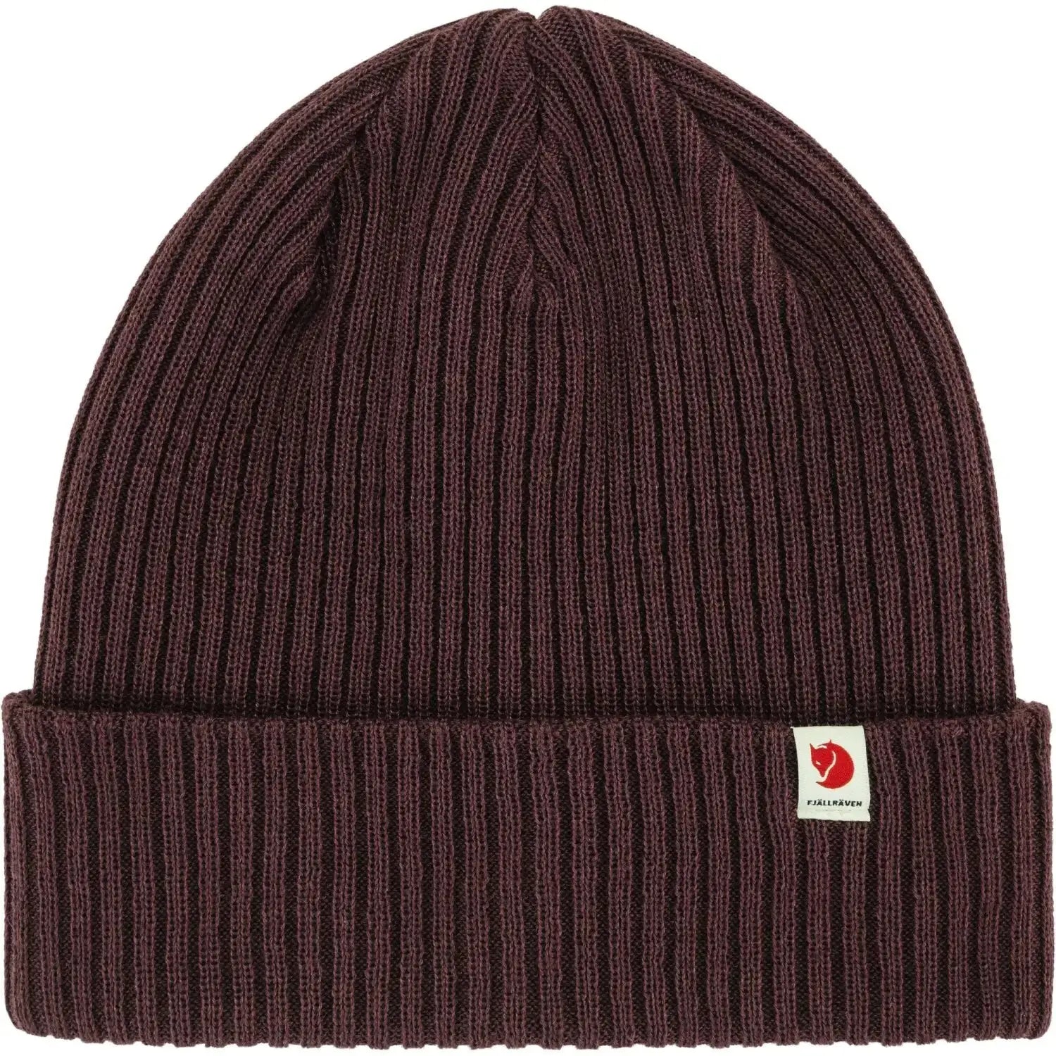 Fjällräven Rib Hat shown in the Port color option. Front view.