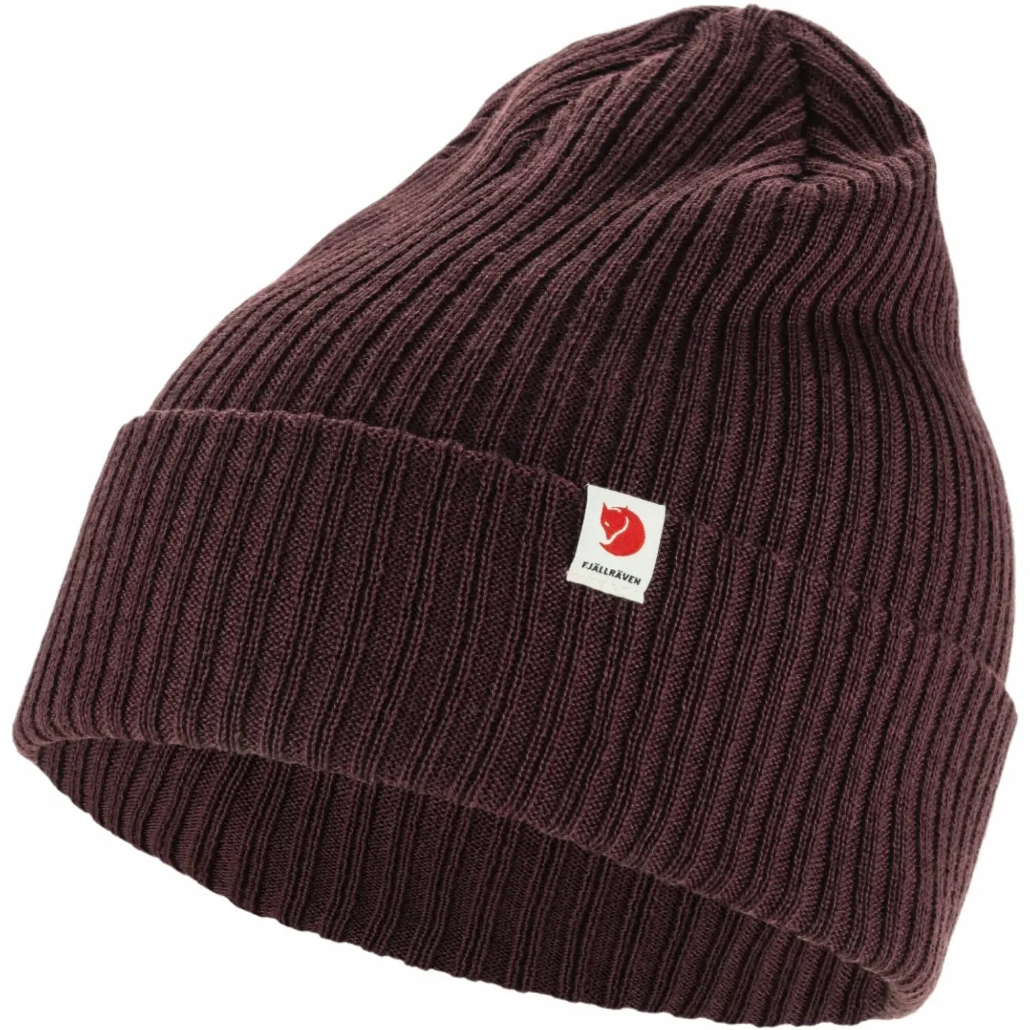 Fjällräven Rib Hat shown in the Port color option. Side view.