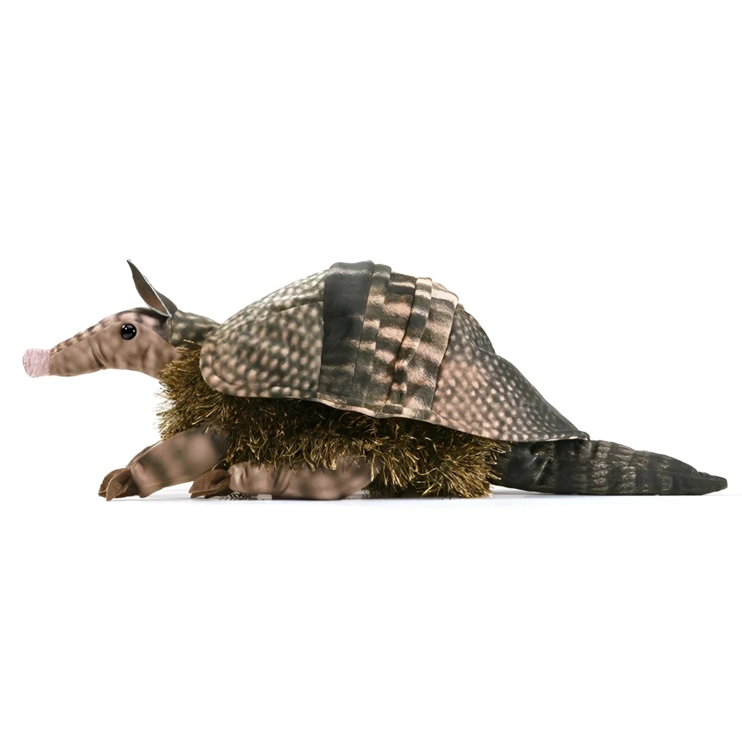 Folkmanis Armadillo Hand Puppet, side view