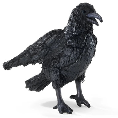 Folkmanis Crow Hand Puppet front view