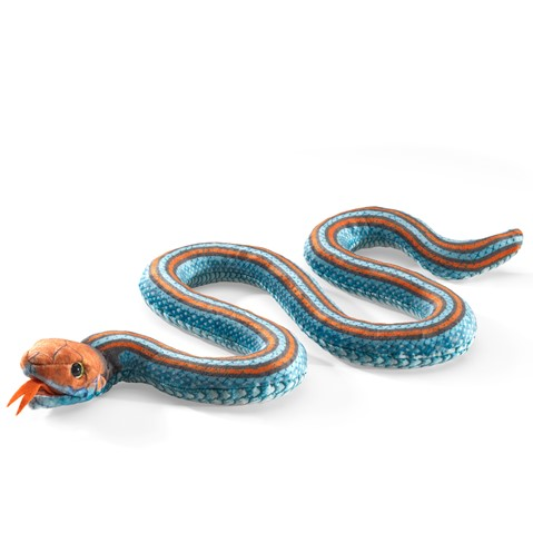 folkmanis garter snake puppet san francisco garter front flat view