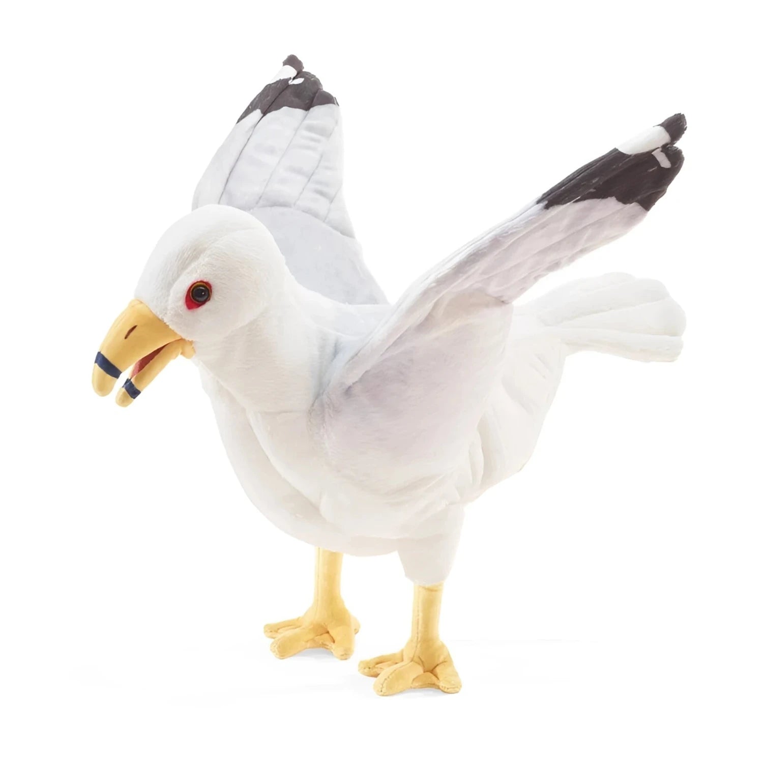 Folkmanis Gull Hand Puppet, front view