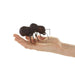 Folkmanis Mini Ant Finger Puppet, side view on finger