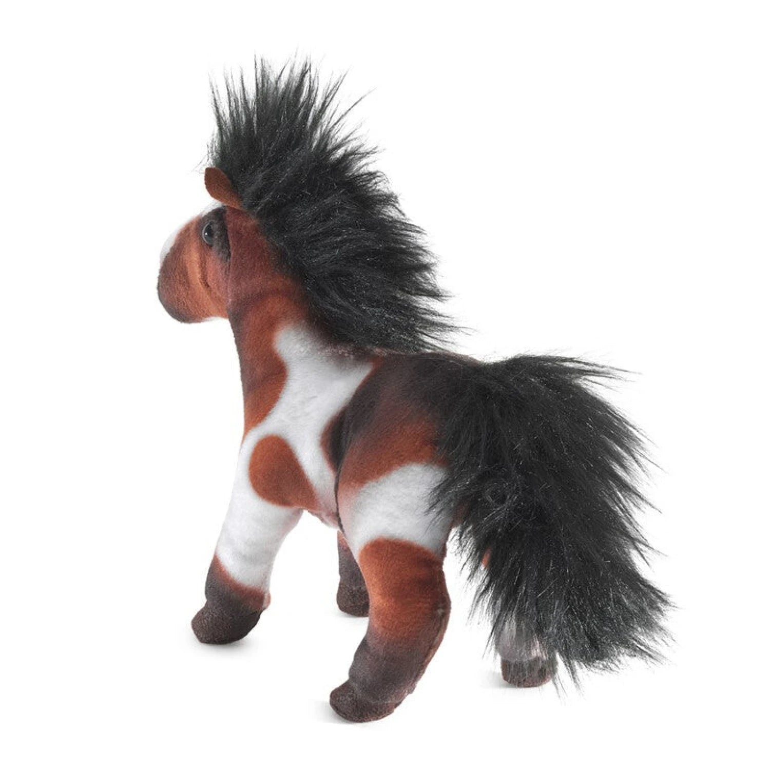 Folkmanis Mini Horse Puppet, Back view.