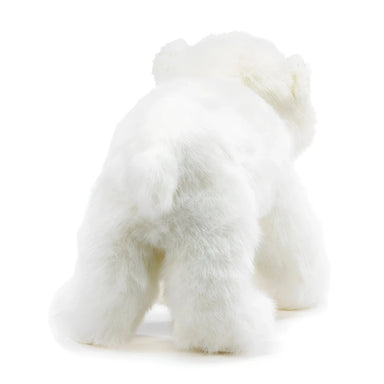Folkmanis Polar Bear Cub Hand Puppet, back view