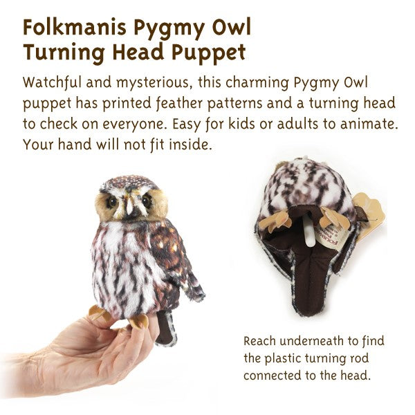 Pygmy Owl Hand Puppet
