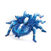 folkmanis blue tarantula puppet back flat view