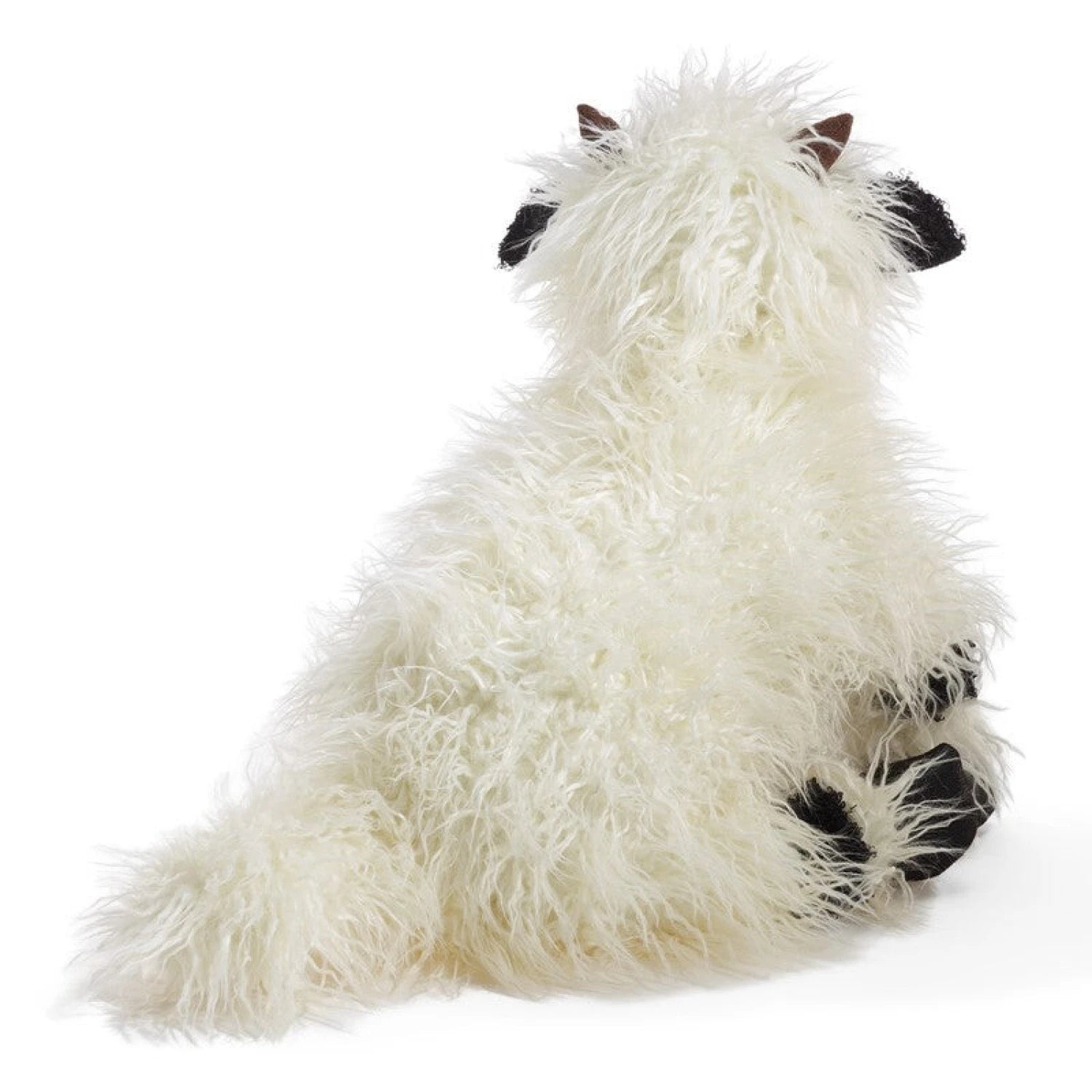 Folkmanis Valais Blacknose Sheep Hand Puppet, back view