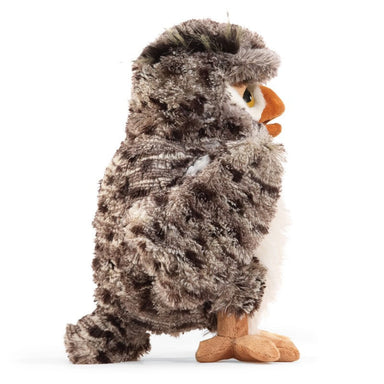 Folkmanis Wise Owl Hand Puppet, side view