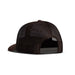 free fly adventure out trucker hat in chestnut back view